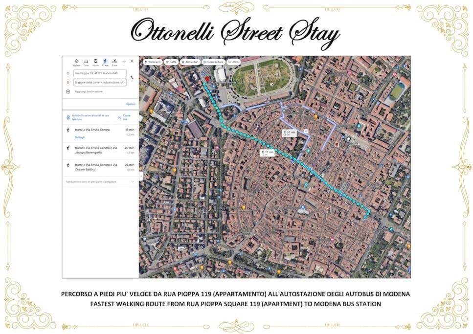 Ottonelli Street Stay- Wifi Fibra Free Tra Storchi & Centro Storico Módena Exterior foto